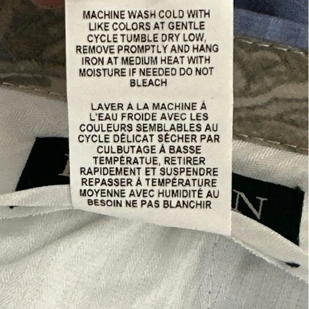 Lauren Ralph Lauren Men's Neville Dress Trouser Pants Blue Size 40W x 30L Golf